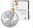 2022 W Proof Mint Silver Eagle Congratulations 22RF Set of 3 - SEALED IN HAND✅