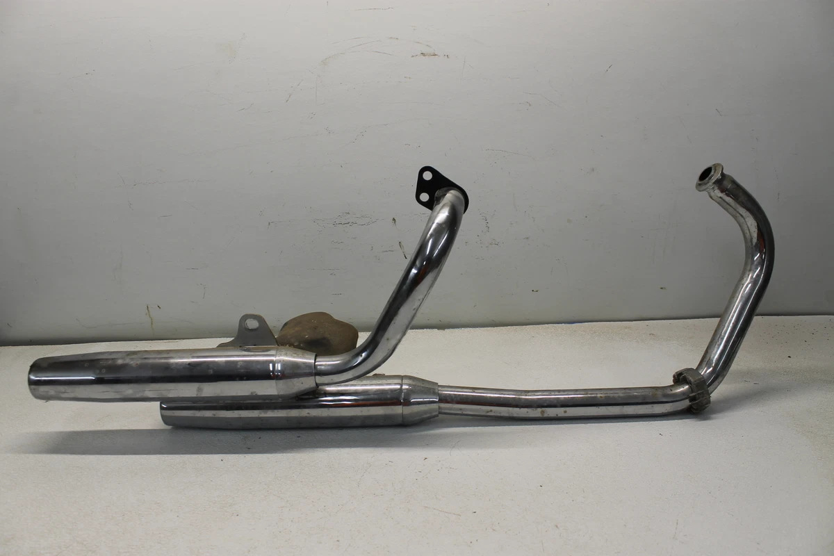 06 YAMAHA VIRAGO 250 XV250 MUFFLER EXHAUST SILENCER PIPE eBay