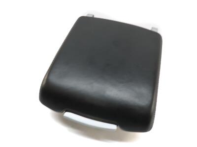 07-12 RANGE ROVER (L322) FRONT CENTER CONSOLE ARM REST LID (JET OXFORD LEATHER)