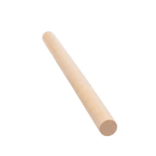 Wooden Dowel Rods by Craft County - Made of Natural Wood - Multi Length Options