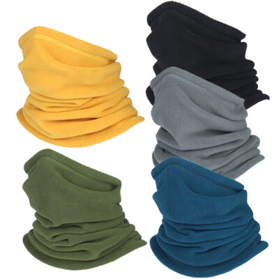 Winter Neck Gaiter Ski Mask Winter Fleece Neck Warmer Face for