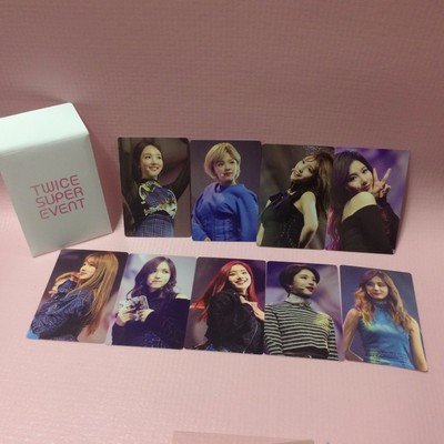 TWICE Official PHOTOCARD SUPER EVENT DVD Limited Edition ONLY