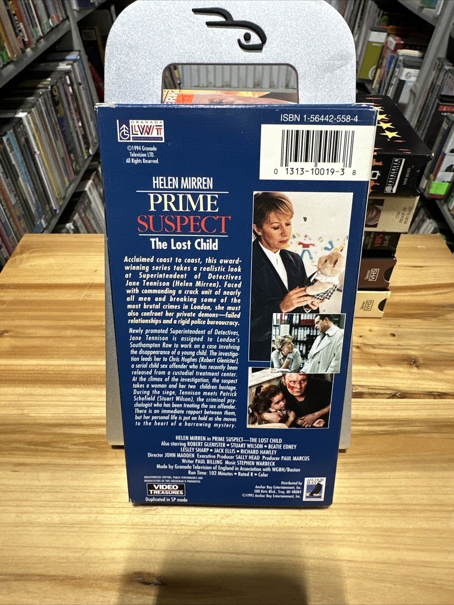 PRIME SUSPECT: THE LOST CHILD VHS VIDEO MOVIE, HELEN MIRREN