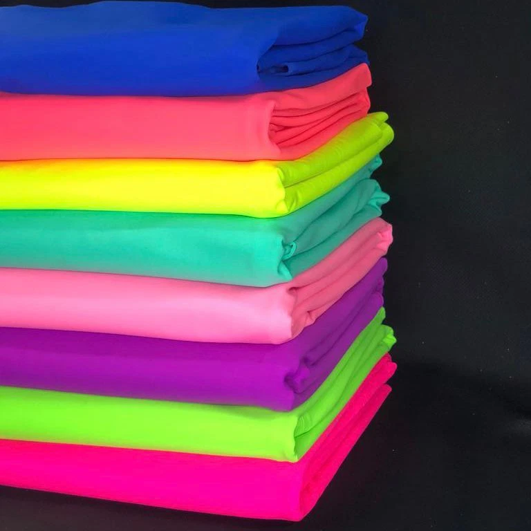 Spandex Fabric Solid Colors 4-Way Stretch 60"wide By Yard for Swimwear Dancewear