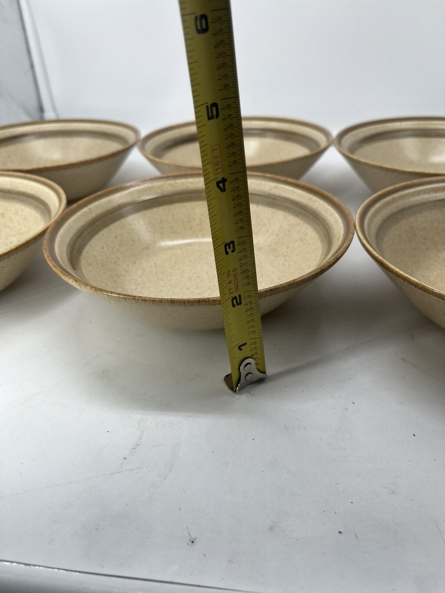 HOME BEAUTIFUL J7803 Japan Light Brown Stoneware Bowl Cereal