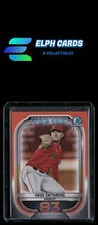 2021 Bowman #BTP-83 Reid Detmers Chrome Bowman Scouts Top 100 Orange  #/25