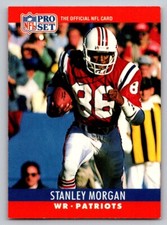 1990 Pro Set - Stanley Morgan #205