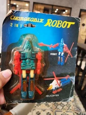 Vintage Bootleg Gobots Helicopter Cop-Tur Transformers Machine Robo Taiwan Rare