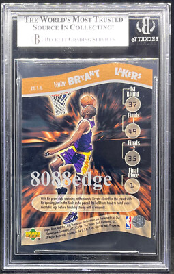 1997 UPPER DECK NESTLE SLAM DUNK CHAMPION: KOBE BRYANT #CC1 DIE