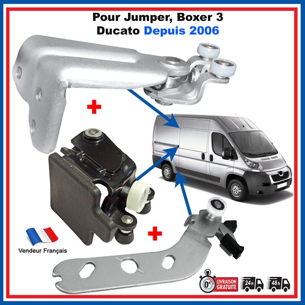 FüHrungsgleitstein FüR Rechte SchiebetüR FüR Jumper Ducato Boxer 1344234080-image