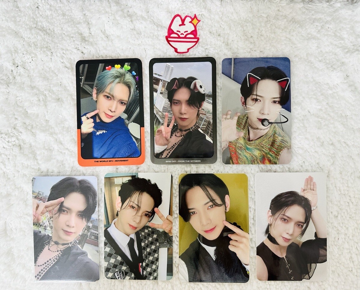 ATEEZ Yeosang Official Photocard Set 1 (7ea) Album Poca ATEEZ Yeosang Official Photocard Set 1 (7ea) Album Poca