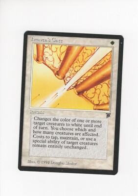 Heaven's Gate Legends NM/NM- print error hickey MTG Magic the Gathering 3