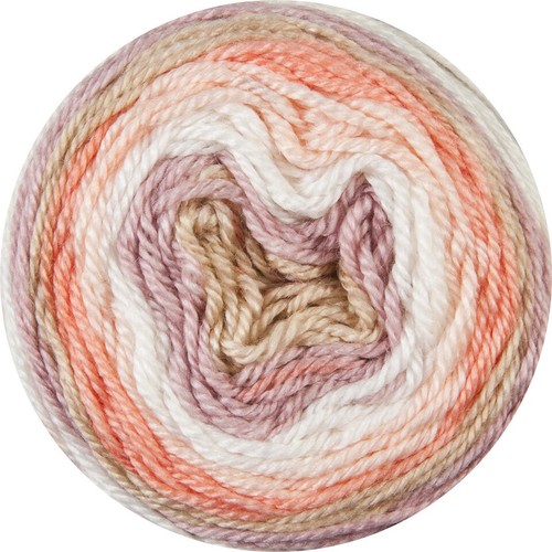 Herrschners PASTRY PUFF Yarn Cakes Medium Worsted Self Striping DISCONTINUED - Picture 3 of 7