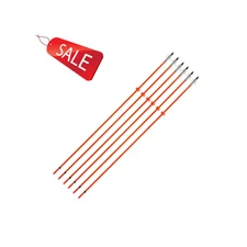 3 Pcs 32" Bow Fishing Arrows Broadhead Point w/ Safe Slide Fiberglass Shaft New