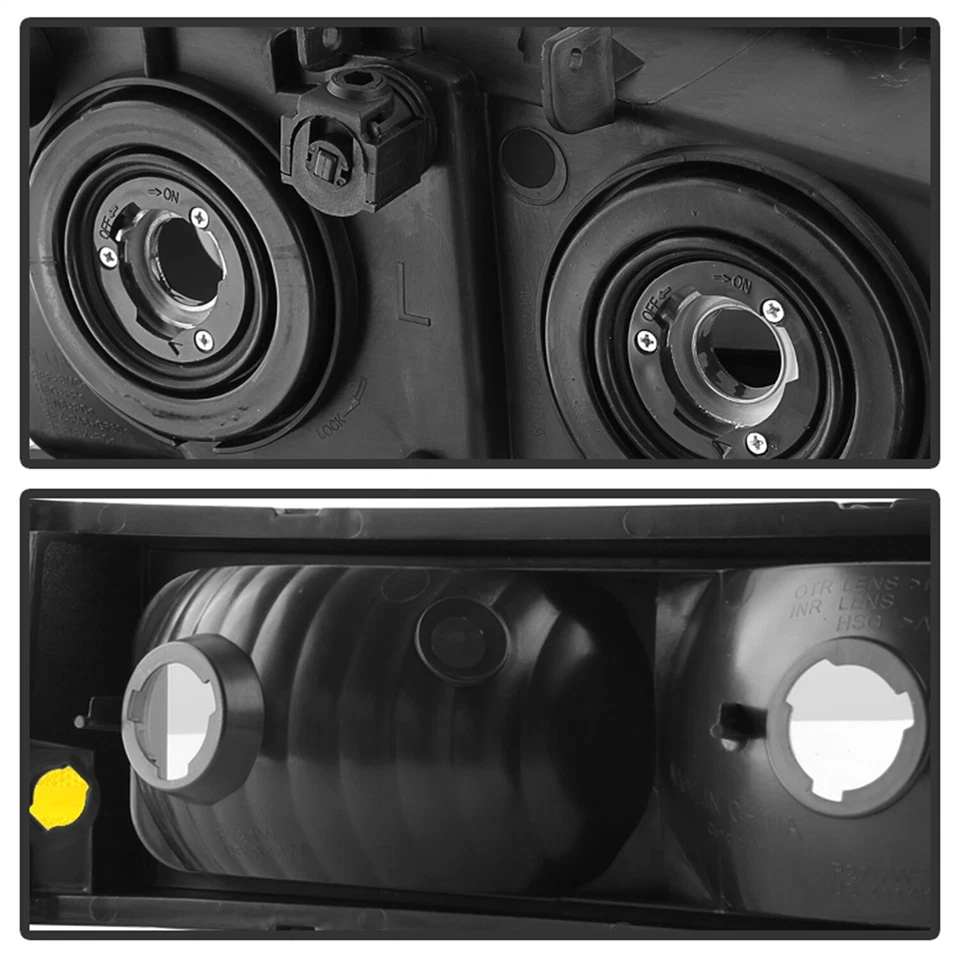 Faros/luces de parachoques de cristal Spyder Auto 9030253 XTune Foto 4 de 4