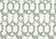 Mill Creek Fabric Widegren Silver  Print Cotton Drapery Upholstery 