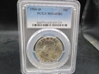 1960 D US Franklin Silver Half Dollar Coin PCGS MS64 FBL