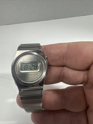 Texas Instruments Model TI3H 1970s Vintage LCD Quartz watch | eBay