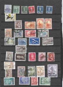 ARGENTINA-COLLECTION-MIXED PERIODS-FISCALS-BOBS-MORE-M-U-F#35