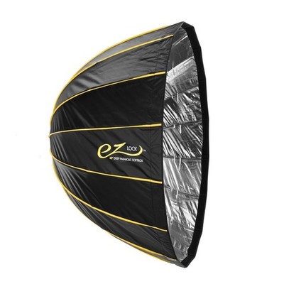 Glow EZ Lock 48'' Deep Parabolic Quick Softbox, 16-Sided Parabolic Softbox Opens