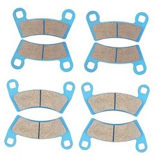 Brake Pads Ceramic for Polaris RZR 4 900 2016-2018, Ranger Crew Ceramic-blue