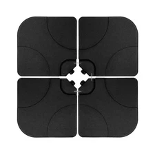 Simple Deluxe 4pcs Cantilever Offset Patio Market Stand with U Locking Shape ...