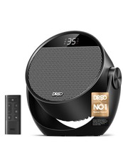 Dreo 1500W Portable Electric Heater for Home 60° Adjustable Tilt 10.5ft/s Fan
