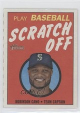 2019 Topps Heritage 1970 Topps Scratch Off Robinson Cano #13 2k3