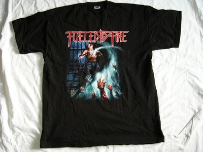 Fueled By Fire   Plunging... T-Shirt, thrash, death, metal, 09-25 some or many y