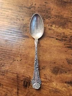 Antique Gorham Poppy Sterling Silver Spoon