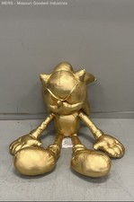 Peluche Sonic the Hedgehog Super Sonic SEGA Dorado Metálico Franco Fabricación