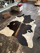 Gorgeous Medium Cowhide Rug Real Cow Hide Western Decor Texas