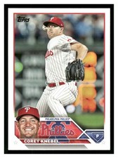 2023 Topps #28 Corey Knebel Philadelphia Phillies Baseball Card 34038