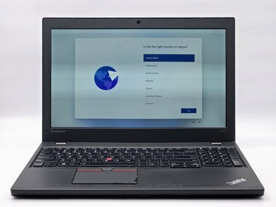 Lenovo ThinkPad W550s 15'' 2880 x 1620 I7-5600U 256GB SSD 32GB W11P Quadro K620M