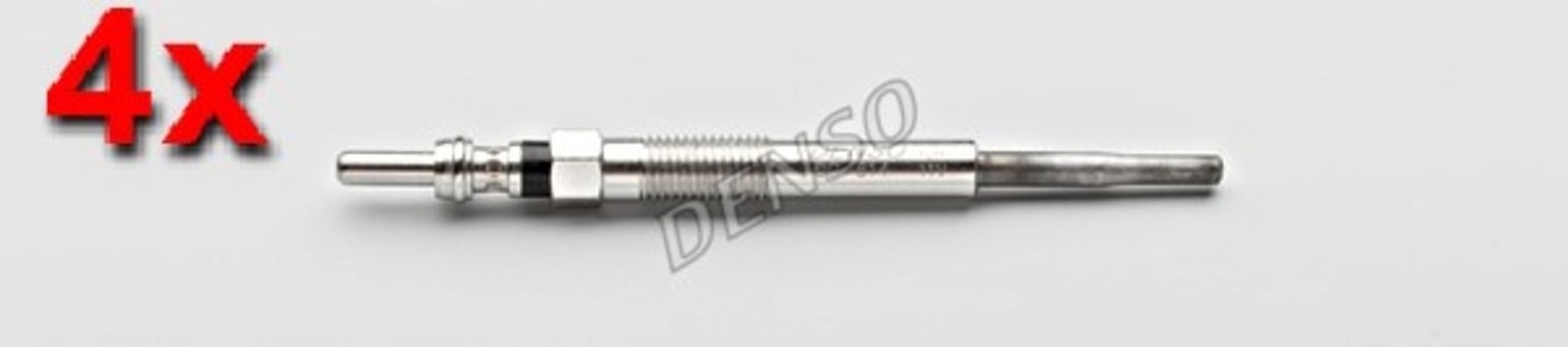 DENSO 4x Glow Plug For CITROEN C5 II JAGUAR X-Type LAND ROVER PEUGEOT 06-14