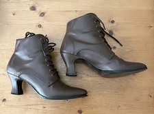 Funtasma Women s Brown Victorian Ankle Boot Size 7M - pre-owned