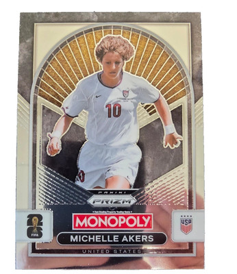 2026 Panini Prizm Monopoly FIFA World Cup Michelle Akers Card #90