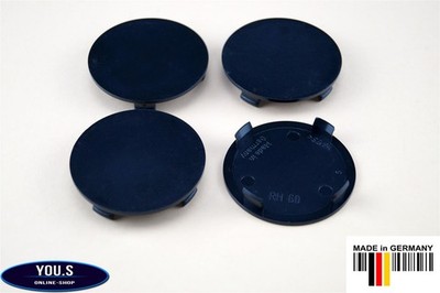 4 Nabenkappen Nabendeckel ohne Logo ARTEC ICW 60,0 - 54,5 mm RH60 - Schwarz ABS