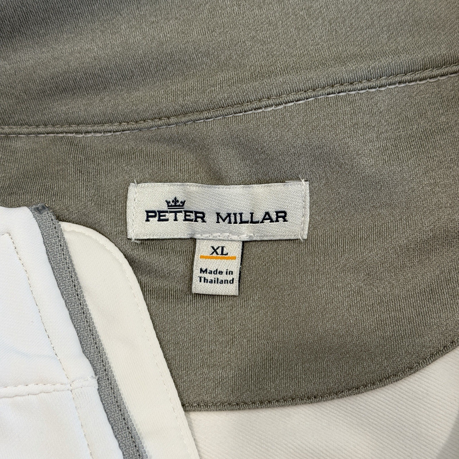 Peter Millar Perth Performance White Long Sleeve … - image 3