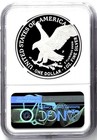 2025 P PROOF SILVER EAGLE US MARINE 250TH ANNIV. PRIVY FIRST RELEASES SNGC PF70 — photo 2