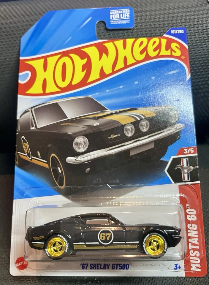 Rueda y neumático Hot Wheels 67 Shelby GT500 CUSTOM Real Riders Foto 3 de 4