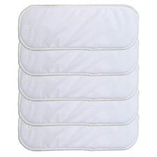 5 Pack Insert with Snap for Cloth Diaper Cover 5 Pack Inserts with Snap 