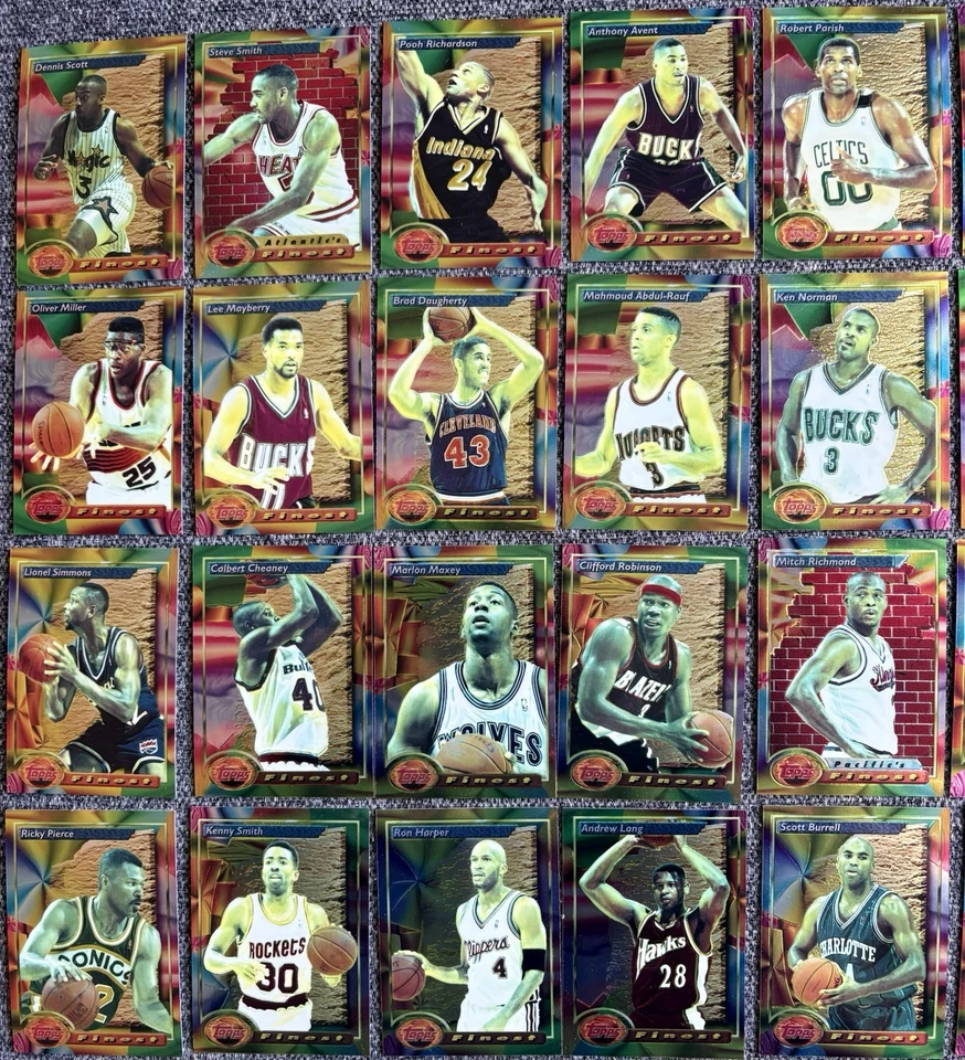 1993 TOPPS FINEST CARDS, Bulk 40 Cards - Image 3 of 4