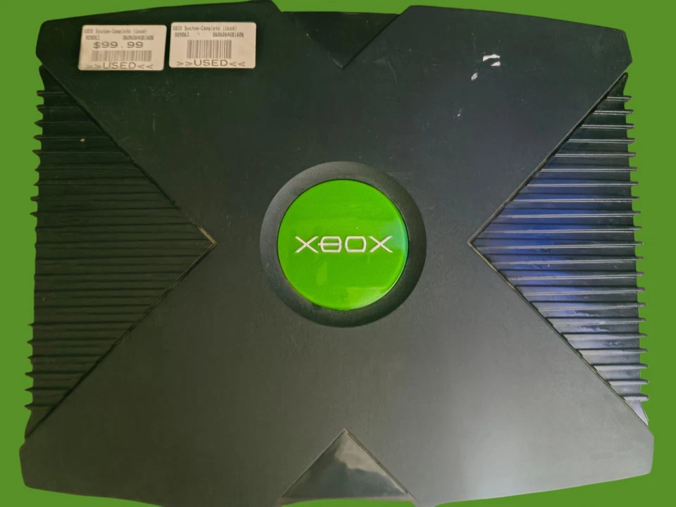 Original Microsoft Xbox Console Only . Tested OG X Box Retro - Image 2 of 4