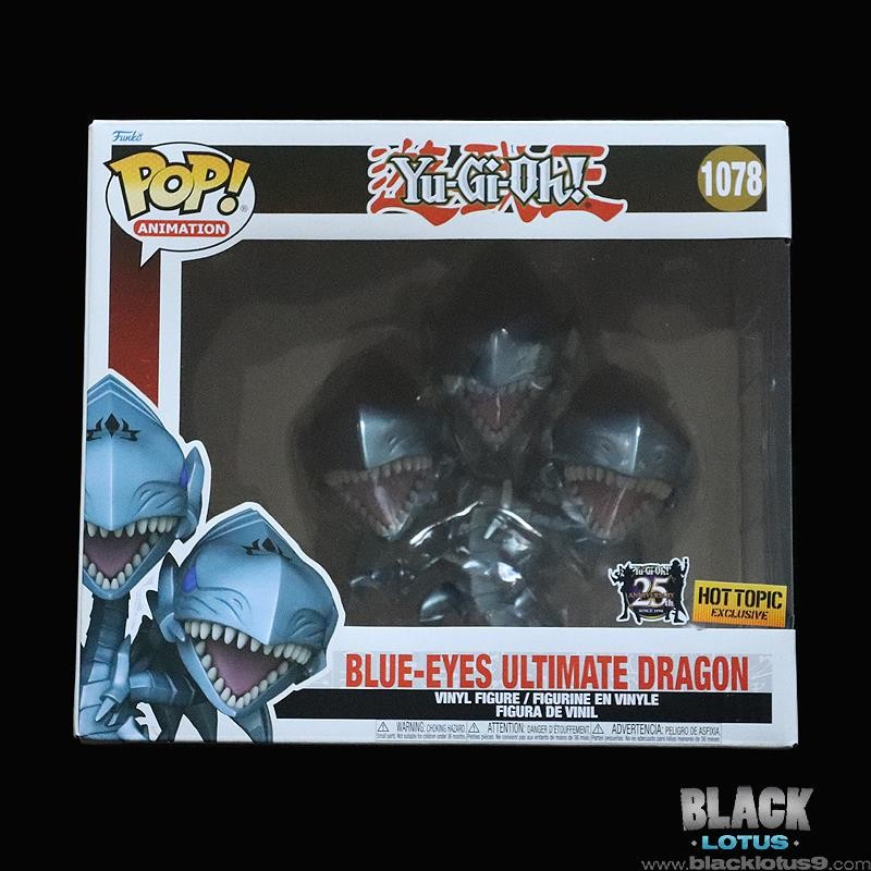Blemished Funko Pop! Blue-Eyes Ultimate Dragon Yu-Gi-Oh! Yugi Hot Topic Pop 1078