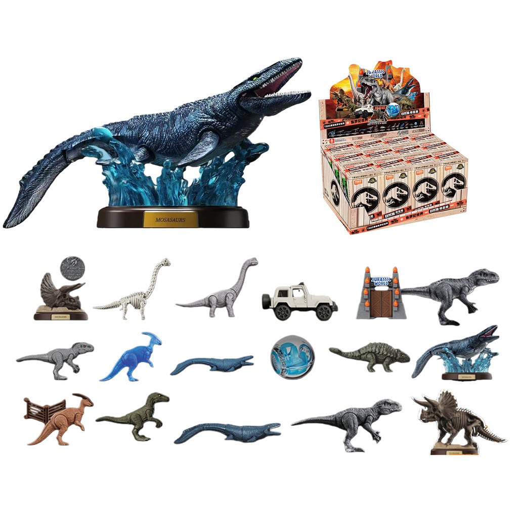 【開封】dinosaur battlelfield フィギュア HIPLAY Blokees 75642 Jurassic World Terraventure Surprise Ver