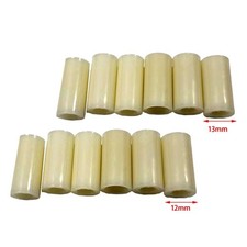6 Pieces Billiard Cue Ferrules Pool Cue Ferrules Compact 25mm Replacement for