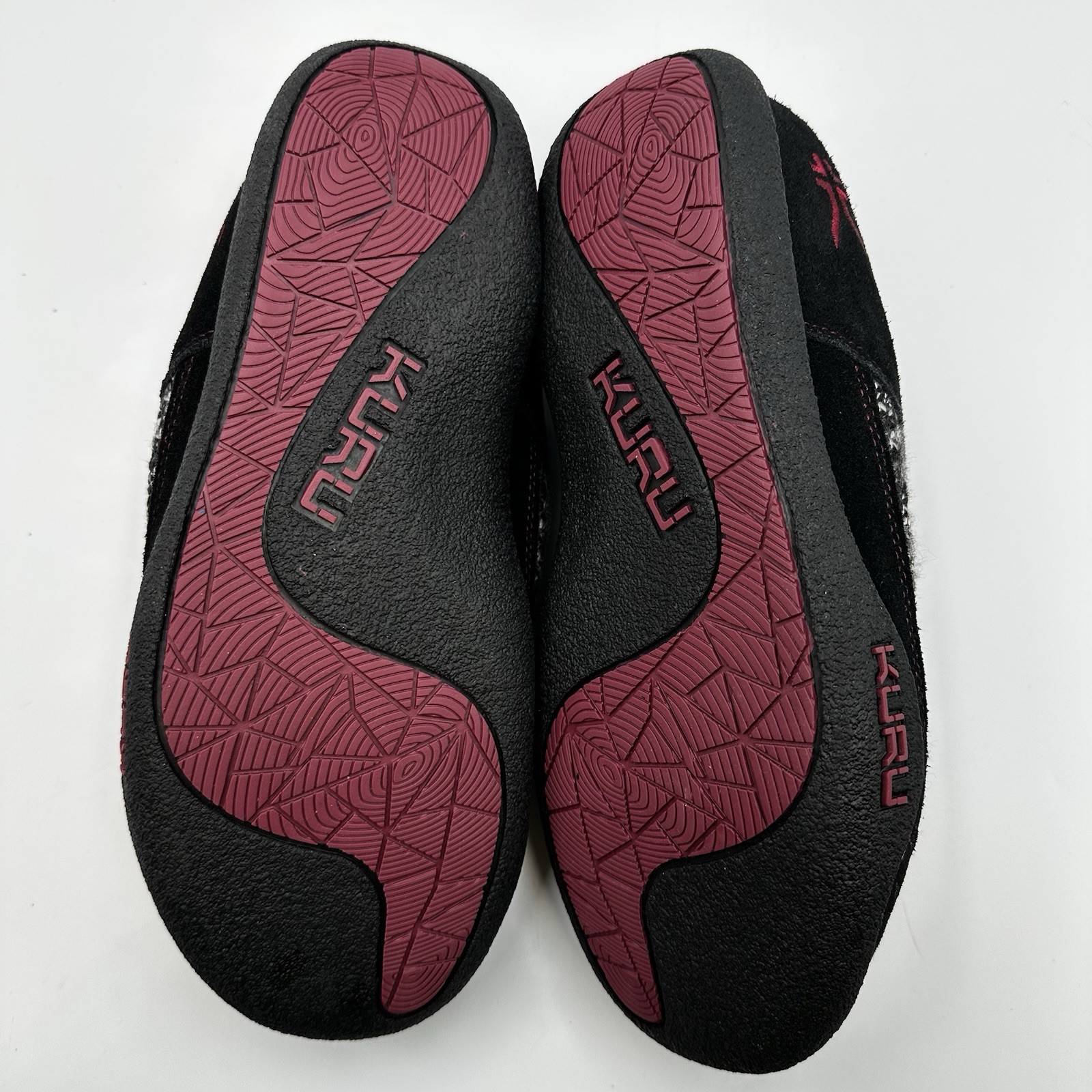 Kuru Draft Slipper Sneaker Black Ruby Red Slip On… - image 10