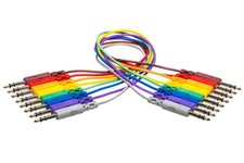 Hosa CSS-890 Balanced Patch Cables 1/4" TRS to TRS 3ft