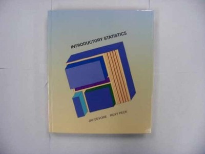 Introductory statistics - Hardcover, by Devore Jay L - Very Good